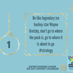 Day 1 Supercharged Leader Advent Calendar